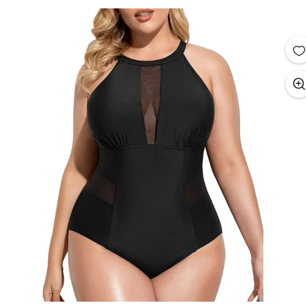 SHEIN Black Women's Swimwear size XL